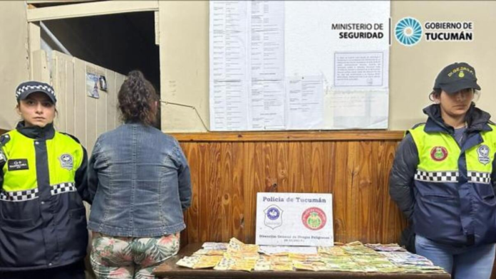 Una mujer que vendía drogas en El Bajo fue aprehendida