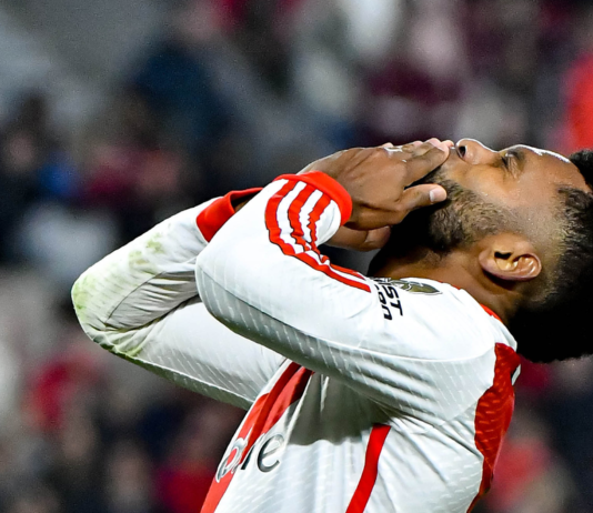 Con doblete de Borja, River le ganó 2 a 0 a Deportivo Táchira