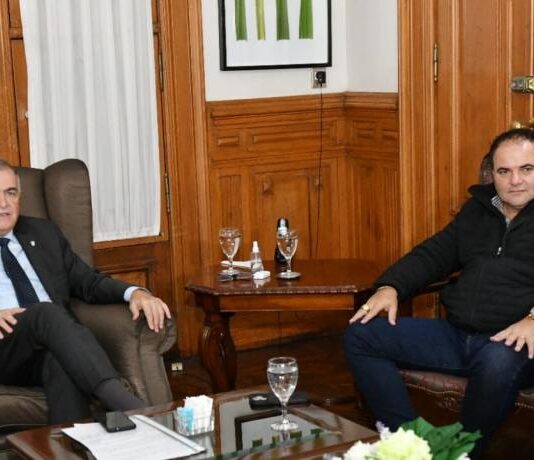 El Gobernador recibió al presidente de la Cámara de Transporte