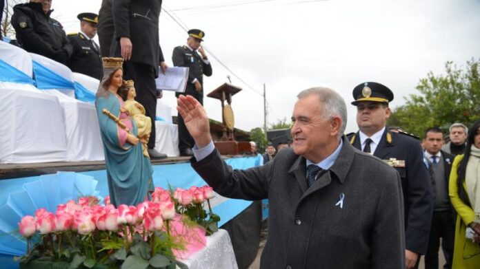 Jaldo participó de las fiestas patronales en la comuna de