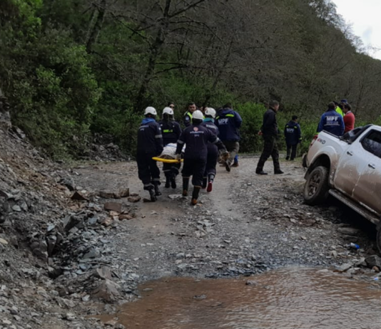 murió una mujer y un hombre quedó internado