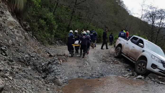 murió una mujer y un hombre quedó internado