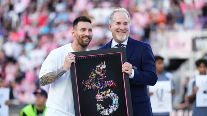 Homenaje para Lionel Messi en el Inter Miami