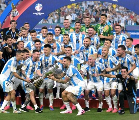 Argentina sigue como líder en el ranking FIFA
