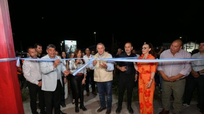 Jaldo inauguró obras en el marco de las fiestas patronales