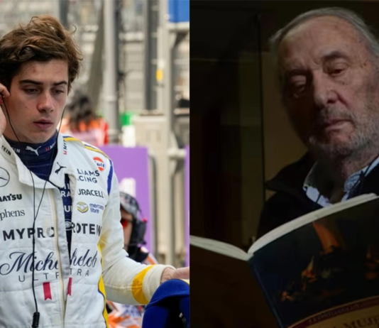 Falleció el abuelo paterno de Franco Colapinto