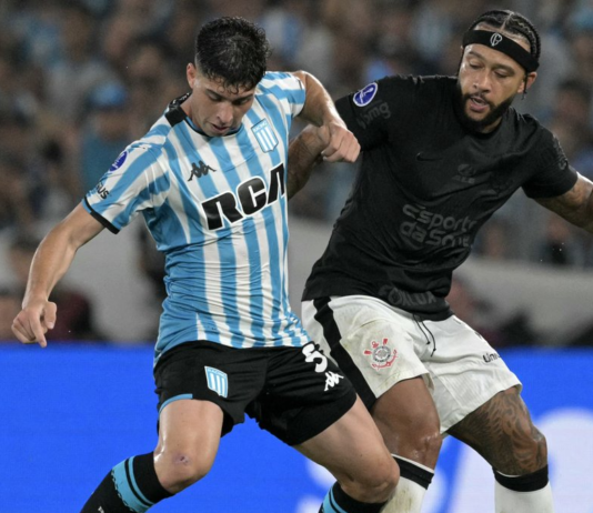 Racing le ganó a Corinthians y se metió en la final de la Sudamericana