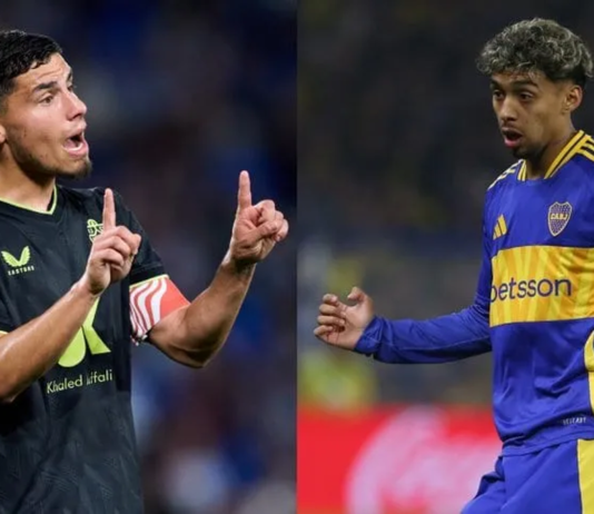 Boca quiere a Robertone, Almería a Medina: ¿hay trueque?