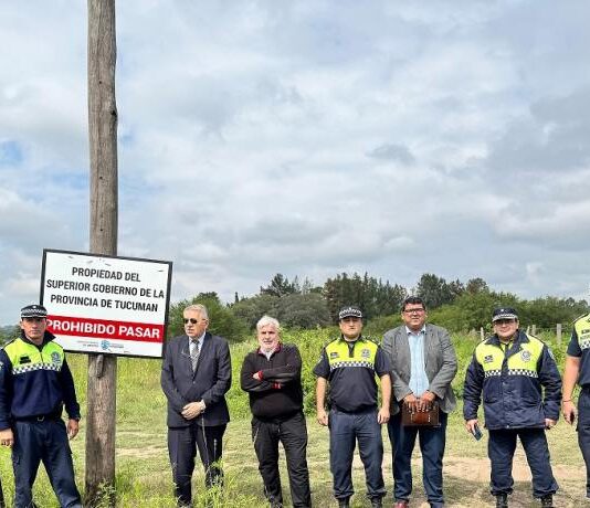 El Gobierno avanza con la recuperación de tierras fiscales en El Cadillal