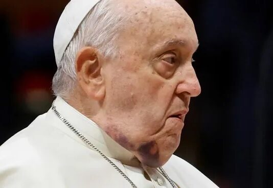 El papa Francisco recibió el alta y reapareció en público papa