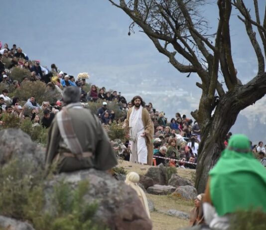 Más de 10.000 espectadores en la primera función de «Vida y Pasión de Dios Hombre» tafi