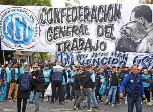 Día del Trabajador: la CGT marchará contra el ajuste económico del gobierno de Javier Milei CGT