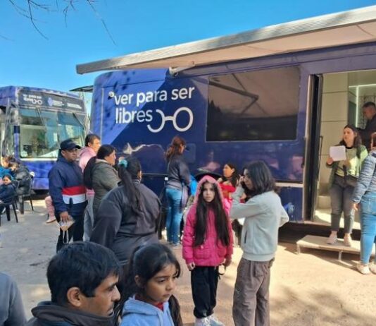 El programa “Ver para Ser Libres» brindó servicios en Alto Verde