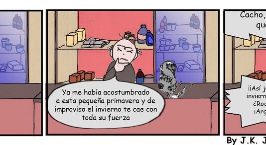 Según Cacho el frío llega sin previo aviso