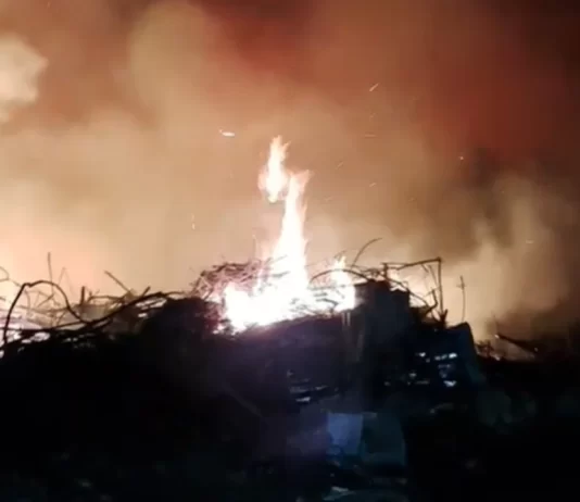 Se registró un incendio en la zona del parque ambiental en Tafí del Valle Se registró un incendio en la zona del parque ambiental en Tafí del Valle