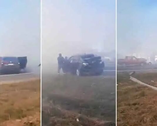 Choque múltiple de 10 vehículos en la autopista hacia Famaillá: estado de los heridos