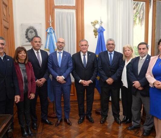 Jaldo recibió al embajador Adjunto de la Unión Europea en Argentina