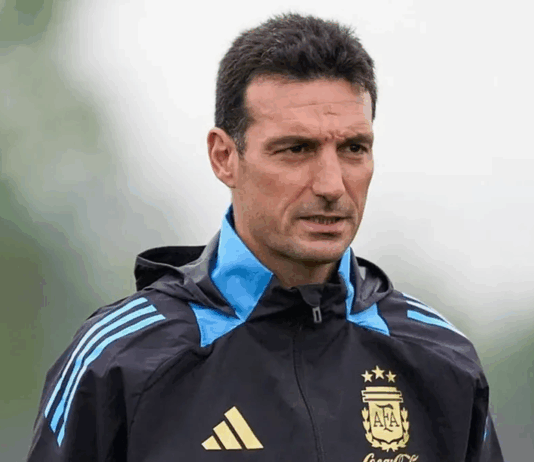 Scaloni se refirió a la polémica en Newells por la foto con Malcorra