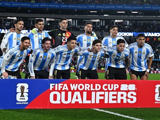en qué puesto está la selección argentina