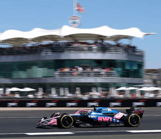 Colapinto tuvo un primer día con puntos positivos en Silverstone