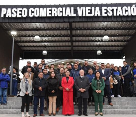 Jaldo inauguró el Paseo Comercial «Vieja Estación» en Aguilares