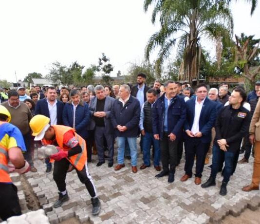 Jaldo supervisó obras de infraestructura y seguridad en Monteros