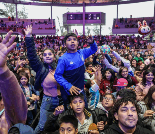 Una multitud festejó el Día de las Infancias en el Parque 9 de Julio