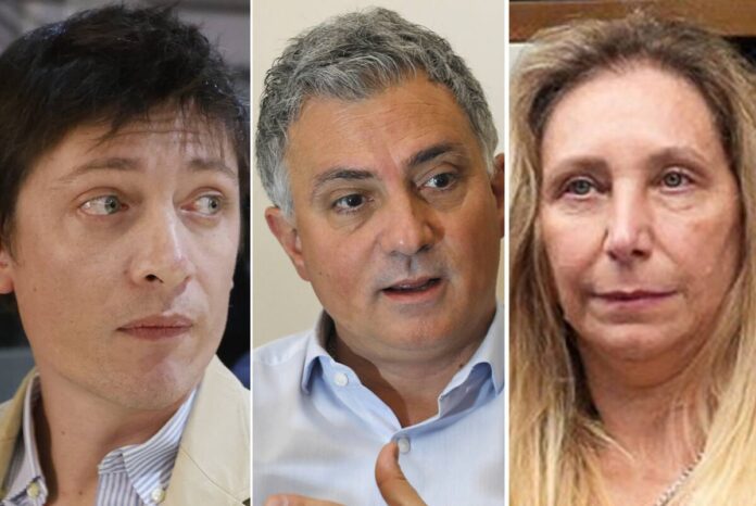 santiago-caputo-sebastian-pareja-y-karina-milei-FTV5I272NVAJPM7ZSMSUJIXFNU.jpg