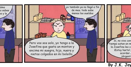 Llegar a fin de mes es la odisea de todo argentino
