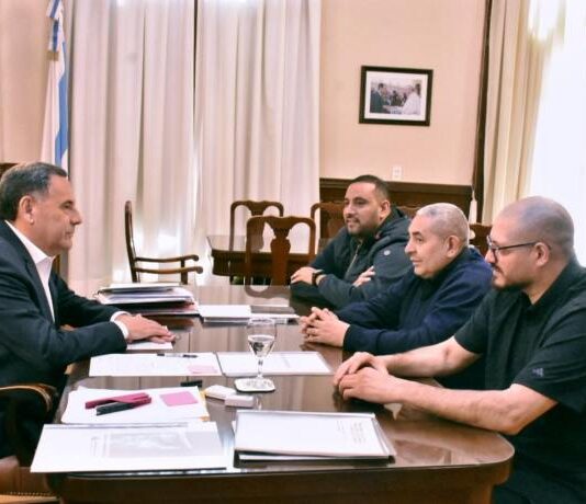 El ministro Amado recibió a representantes de Vialidad provincial