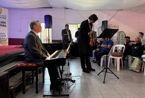 La música de Bach fue broche de oro en Las Talitas gracias a Julio Lazarte y Gerardo Solórzano
