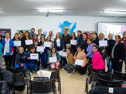 Entrega de Certificados Ley Micaela en el municipio de Las Talitas