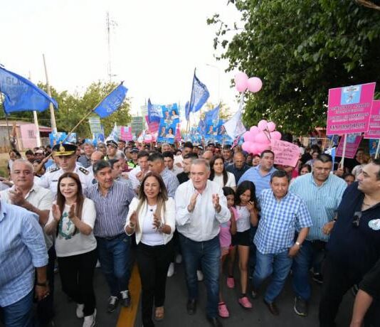 Acevedo y Jaldo recorrieron obras de infraestructura en Los Ralos
