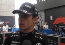 Colapinto furioso tras el despiste en Sprint: No entiendo qué pasó