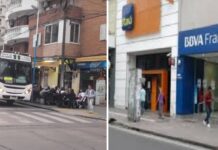 Un jueves atípico sin colectivos en la ciudad ni bancos en toda la provincia