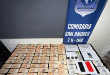 Una mujer fue demorada al encontrar cocaína en su casa