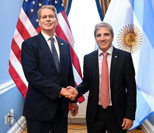 El Tesoro de Estados Unidos confirmó que el Banco Central activó el swap en octubre por US$2541 millones