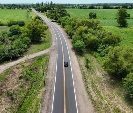 La Provincia finalizó la repavimentación de la Ruta 325 en Monteros
