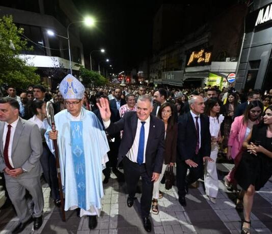 Jaldo participó de los actos por la Inmaculada Concepción