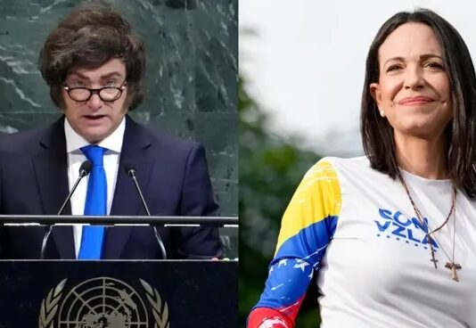 Javier Milei vuela a Noruega para acompañar a María Corina Machado a recibir el Nobel de la Paz