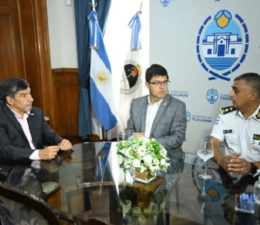 Acevedo coordinó con Seguridad los operativos en villas turísticas y toda la provincia