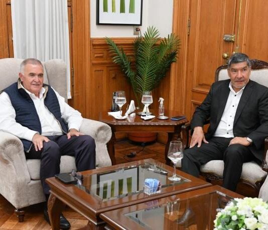 Jaldo y Acevedo analizaron la situación climática y la agenda económica provincial