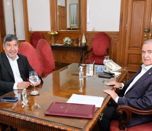 Jaldo y Acevedo coordinaron la continuidad de la gestión durante la licencia del Gobernador