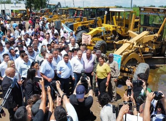 Jaldo lanzó el Plan Provincial de Recuperación de Caminos