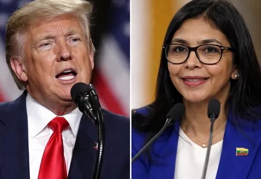 Trump aseguró que Delcy Rodríguez «está cooperando» y advirtió: «Necesitamos acceso al petróleo»