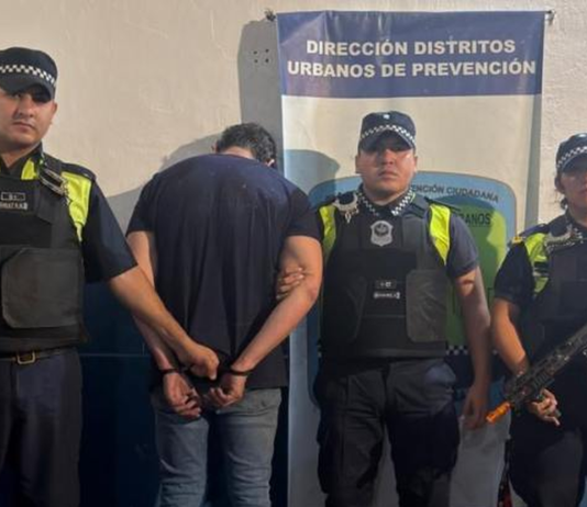 Causó disturbios en una sanguchería y fue aprehendido