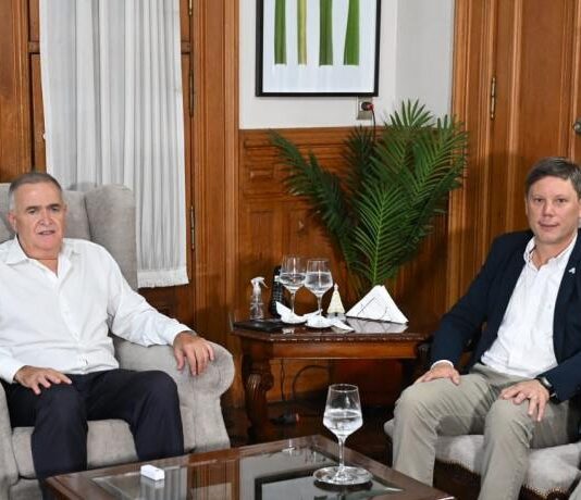 El gobernador Jaldo recibió al intendente de Yerba Buena