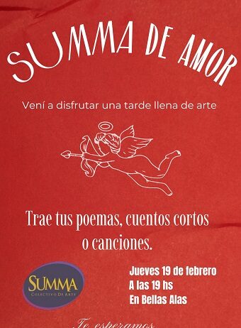 SUMMA Colectivo de Arte y una propuesta movilizadora en este mes del amor