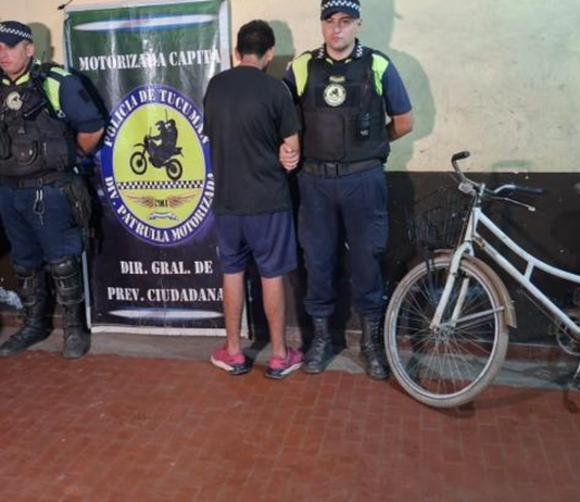 Tras un operativo cerrojo, atrapan a un hombre por un robo a un adulto mayor