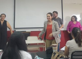 Autoridades de la UNSE dieron la bienvenida a los alumnos de la Licenciatura en Letras